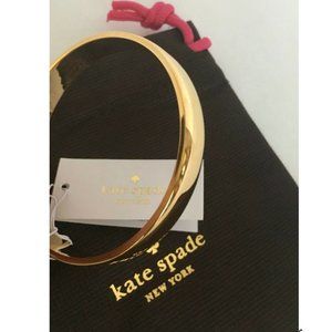 Kate Spade 'As Good As Gold' Bangle Bracelet NWT!